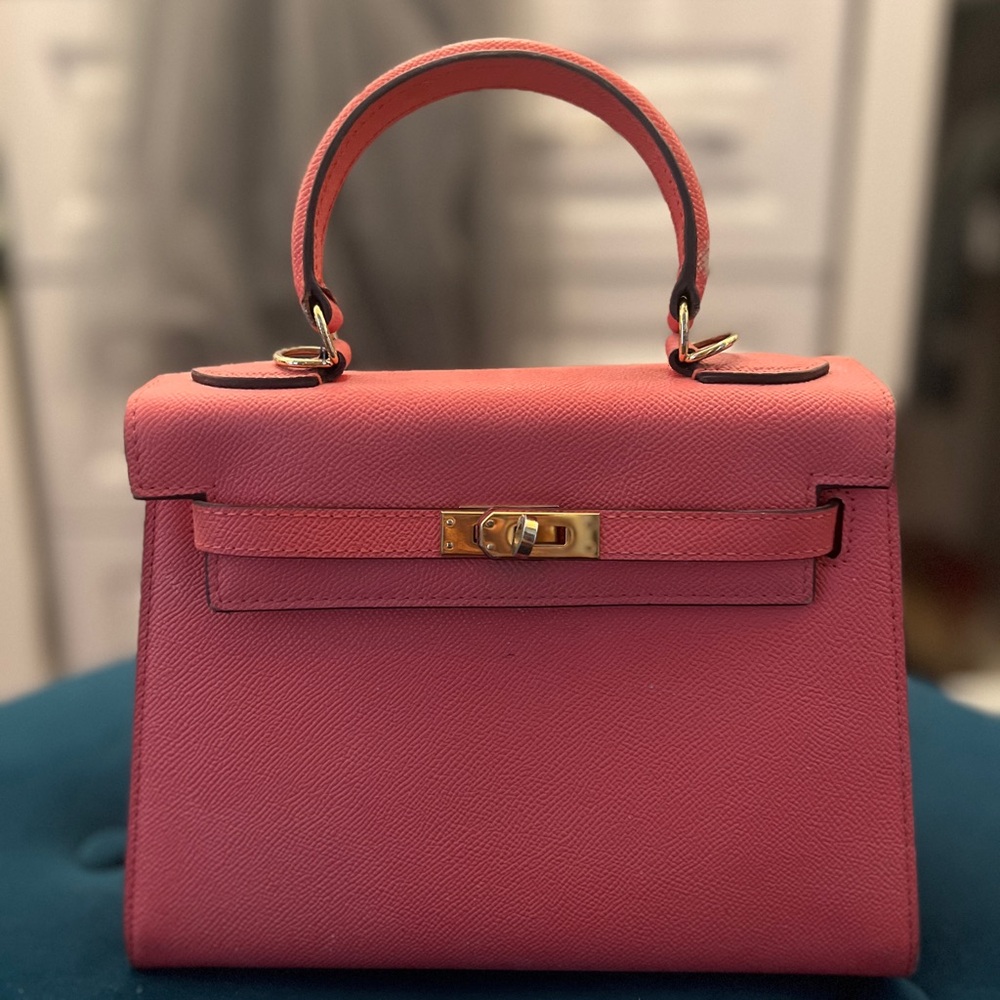 Sophisticated Coral Satchel